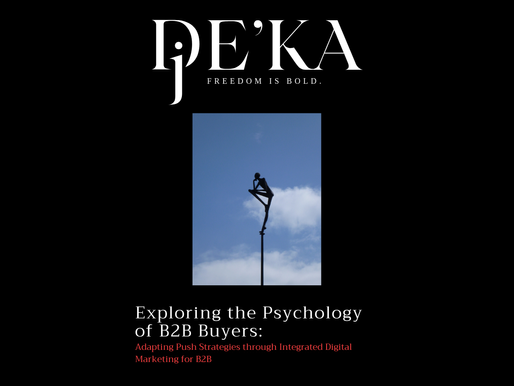 Adapting Push Strategies through Integrated Digital Marketing for B2B