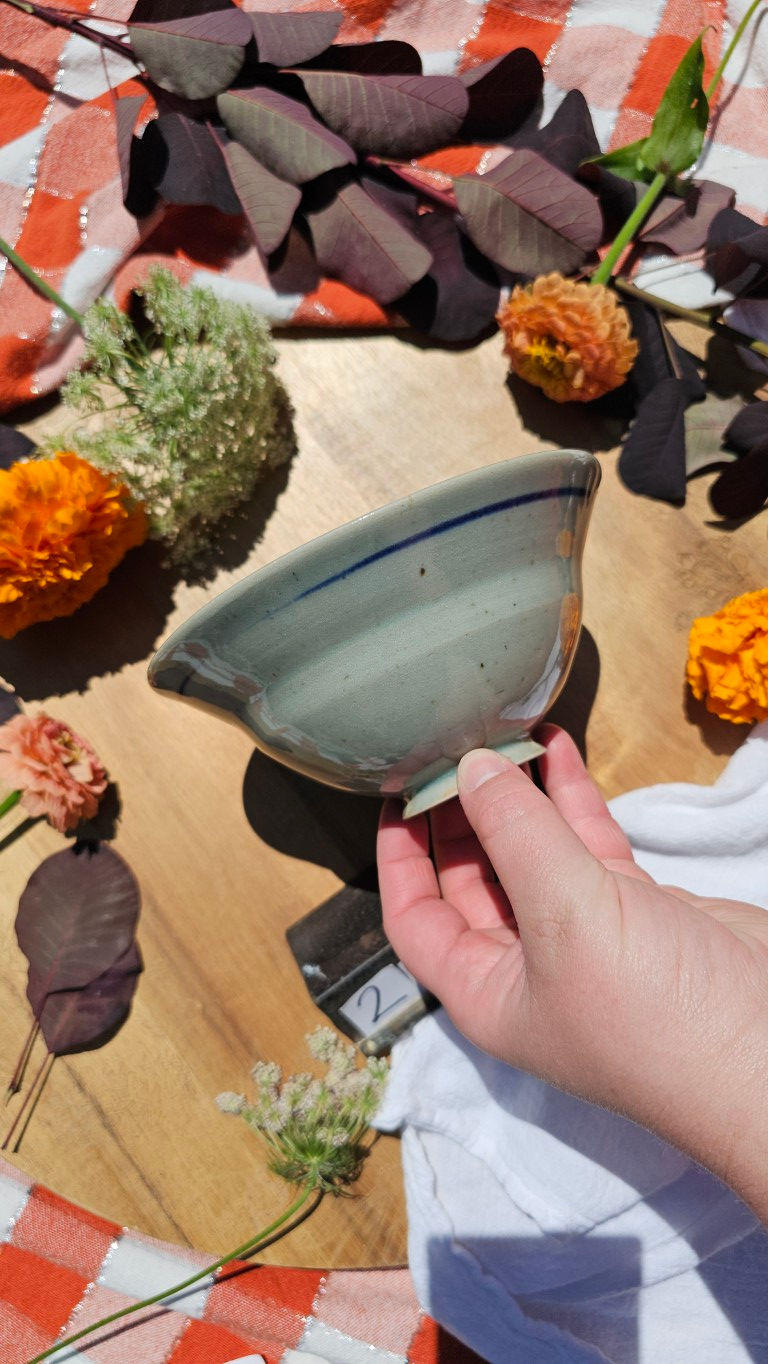 Thumbnail: Banded Celadon Bowl #2491