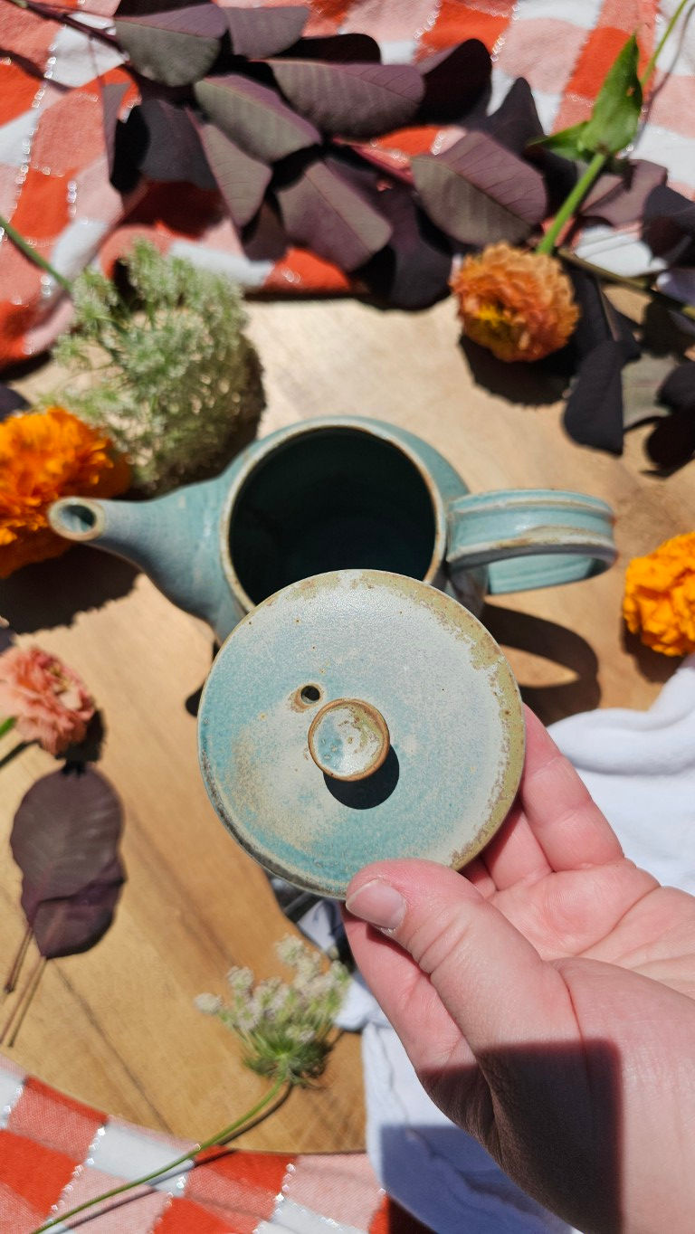 Thumbnail: Blue Grey Teapot #2481