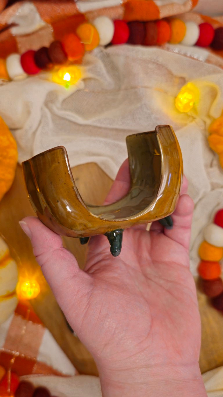 Thumbnail: Orange Pumpkin Spongeholder #2282