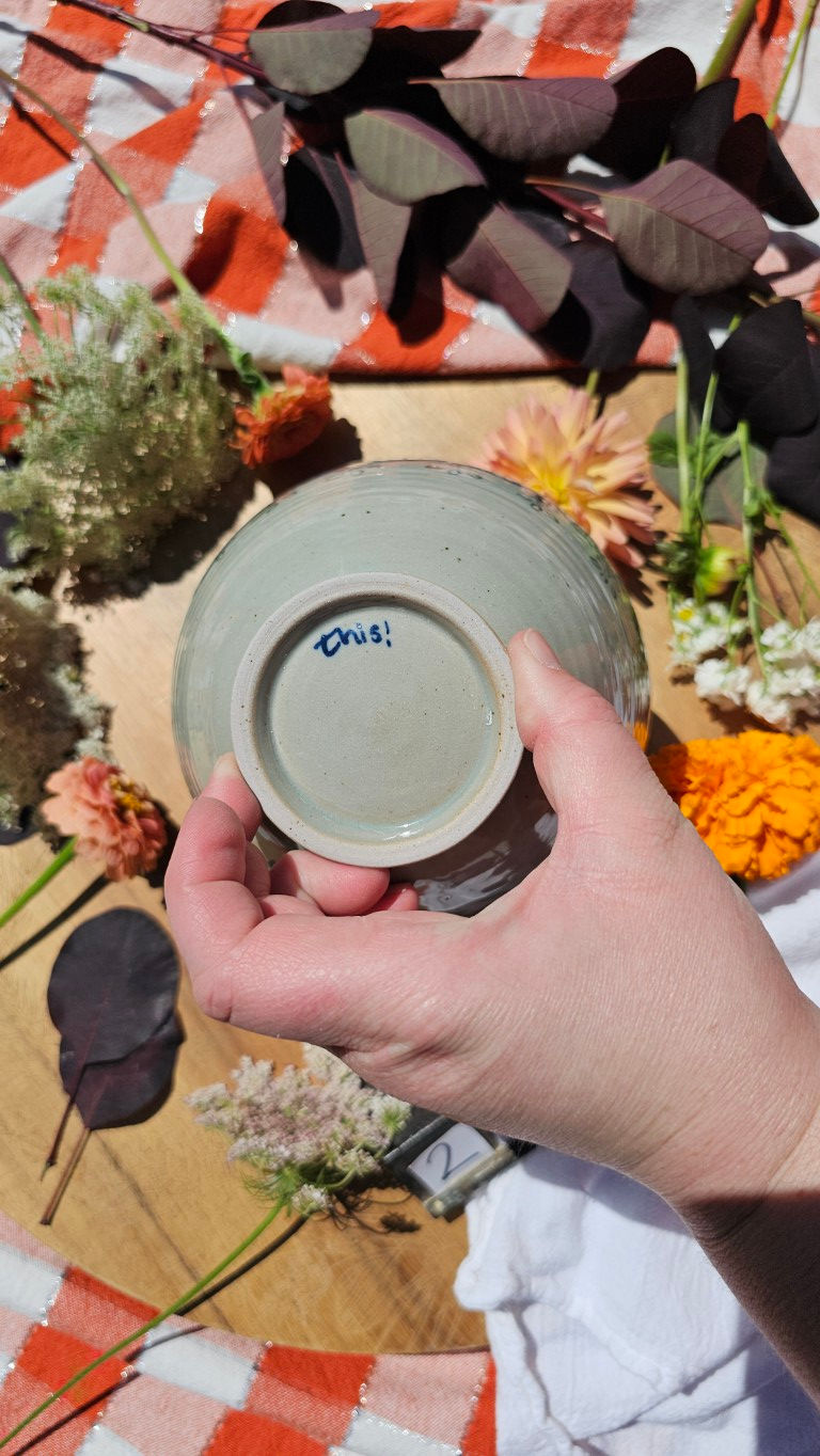 Thumbnail: Embroidery Inspired Bowl #2503
