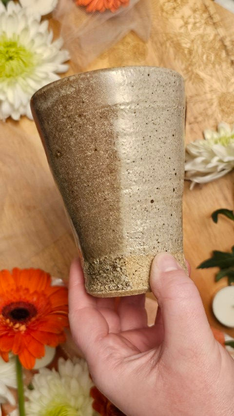 Thumbnail: Groggy Stoneware and Oribe Tumbler #788