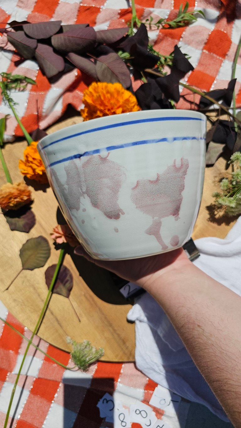 Thumbnail: White Splash Planter #2496