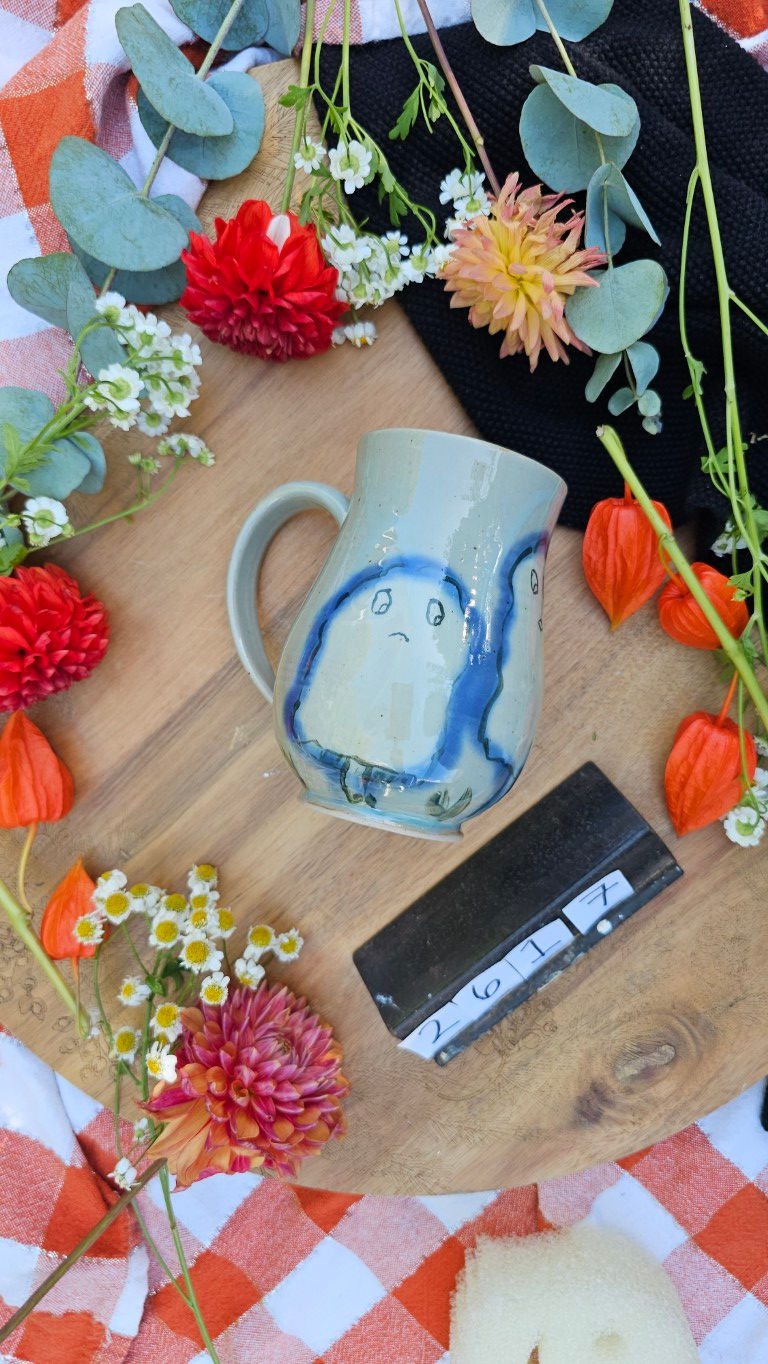 Ghost Mushrooms Mug #2617