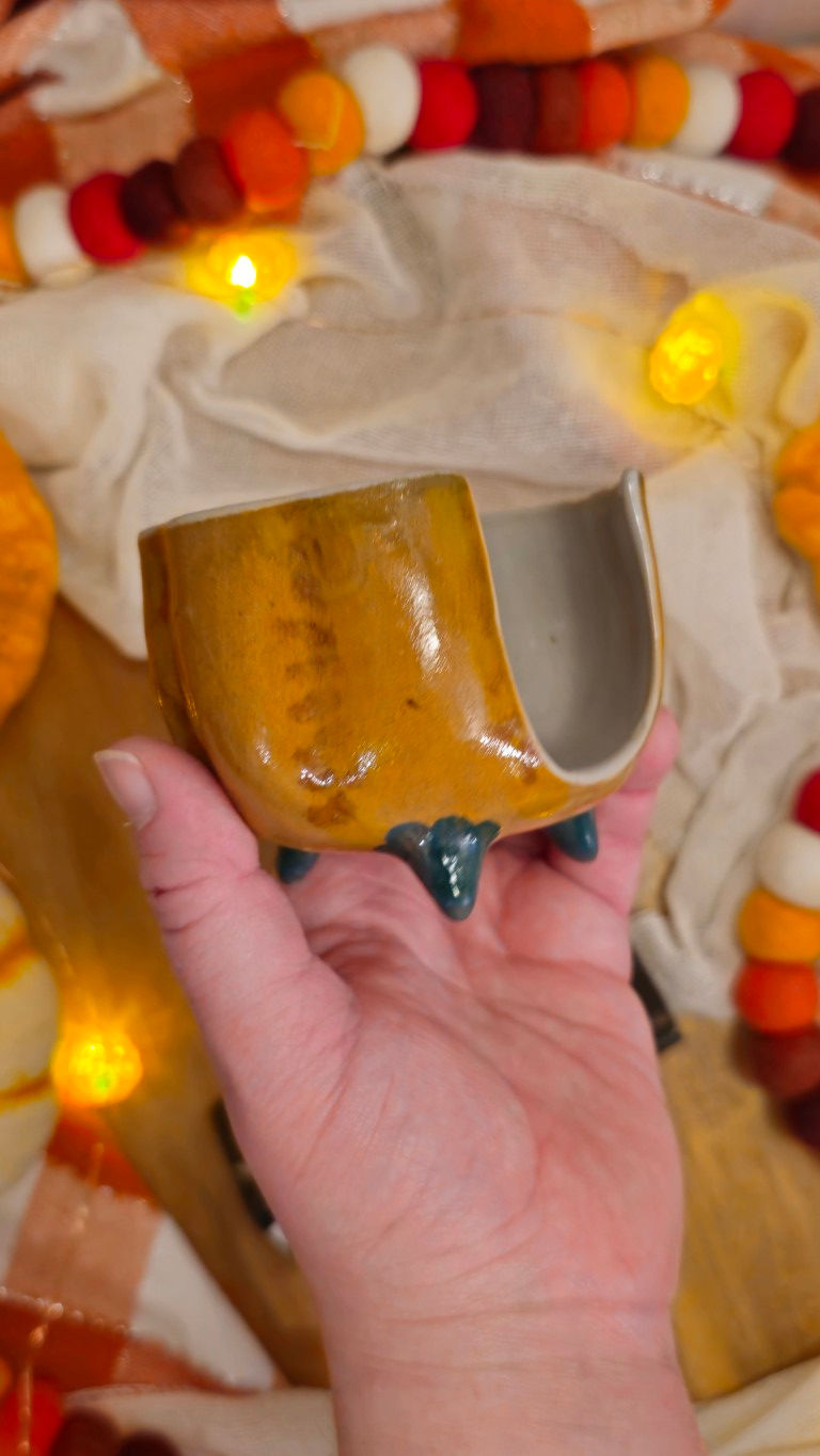 Thumbnail: Orange Pumpkin Spongeholder #2283