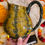Thumbnail: Yellow and Green Pumpkin Pitcher #2293