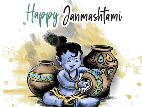 Happy Krishna Janmashtami