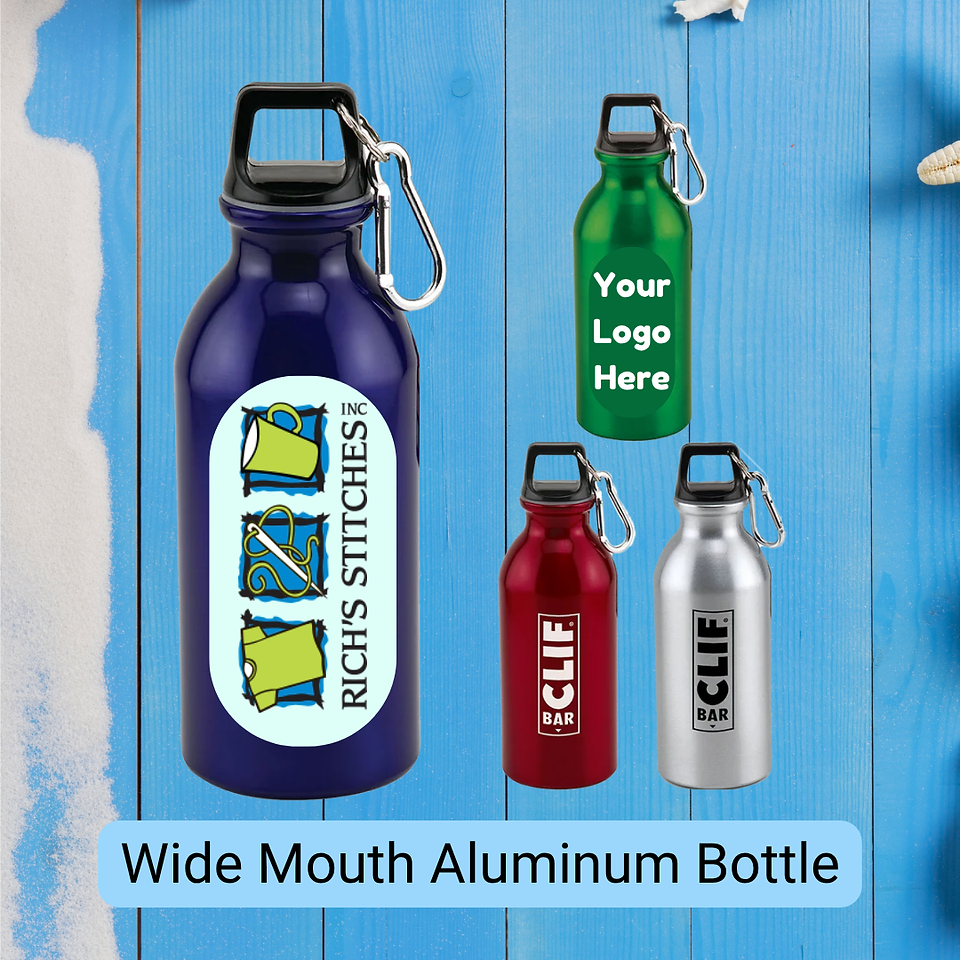 20 oz Wide Mouth Aluminum Bottle