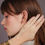 Miniature : Boucle d'oreille Cage Vermeil