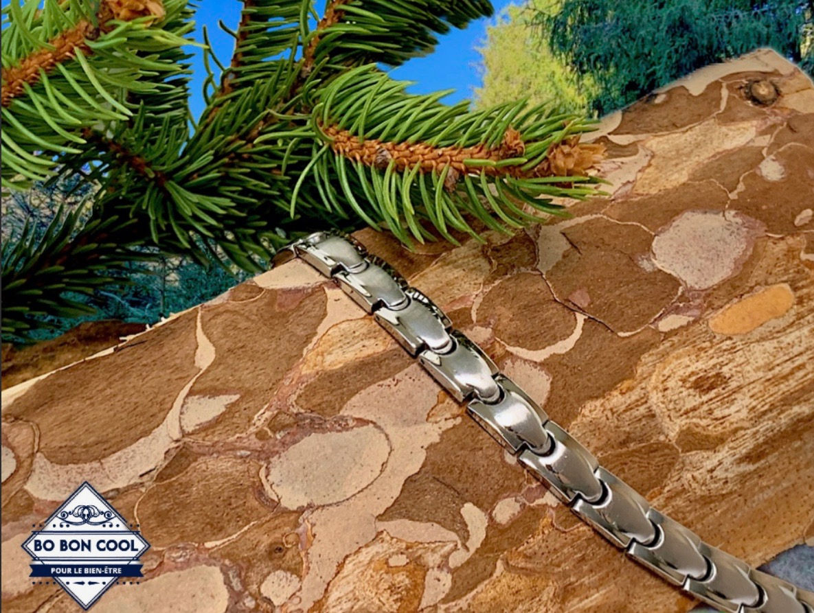 Bracelet magnétique en Acier BBC030