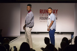 Clothes for people with disabilities highlighted on catwalk
