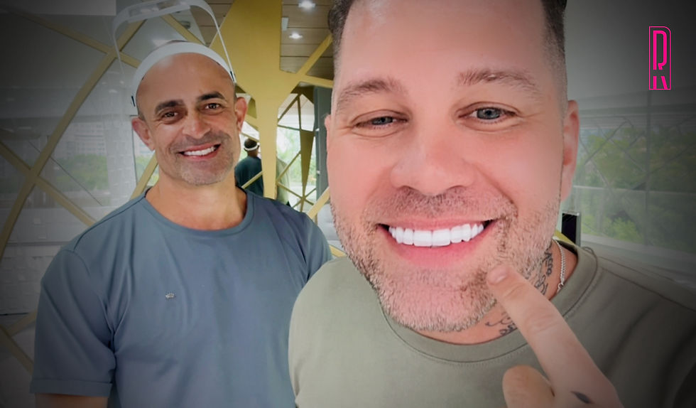 Um sorriso também comunica sucesso, presença e confiança.