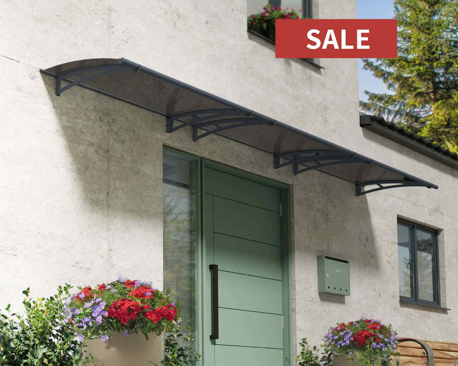 גגון AQUILA אפור כהה 0.9x4.5