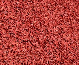 red mulch delivery and installation