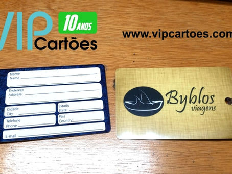 Portfolio Cartão Consumo / Tag de Mala | VIP Cartões