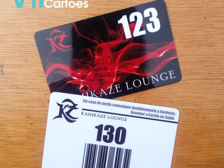 Cartão de Consumo | Tag de Bagagem em PVC | Gráfica VIP Cartões