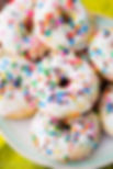 Vanilla Sprinkles Mini-Donut