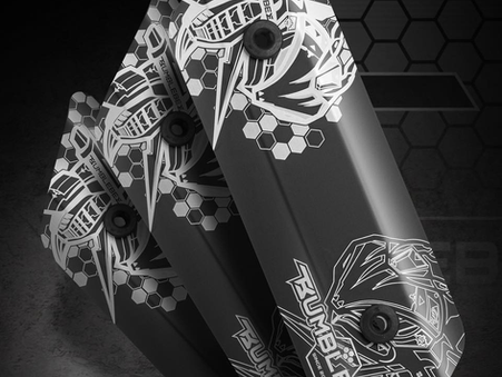 主宰靜謐黑色夜幕-黃蜂機械蜂黑鋁護片