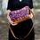 Thumbnail: Guatemalan Bag With Geometric Purple Huipil