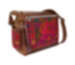 Thumbnail: Mayan Embroidery Messenger Bag - 6203