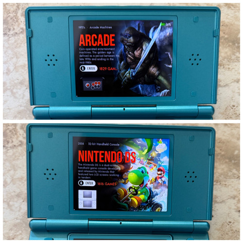 256 GB Anbernic RG-DS Rocknix card - Plug n Play! 1,616 NDS games