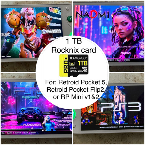 KIOXIA 512GB Retroid Pocket 5　ROCKNIX導入済 1 TB 