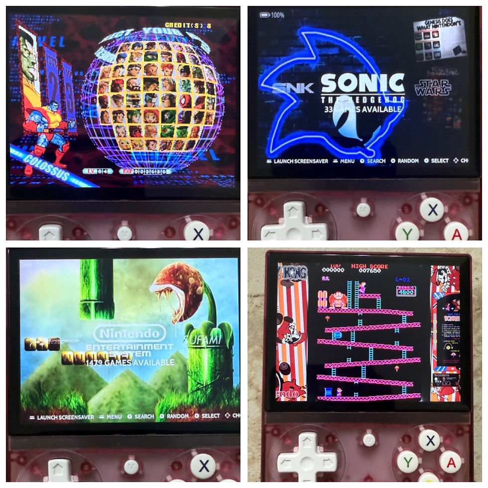 Thumbnail: BATLEXP G350 w/ 512 GB ArkOS micro SD Card + 32 GB TF1 card - Complete, Gray