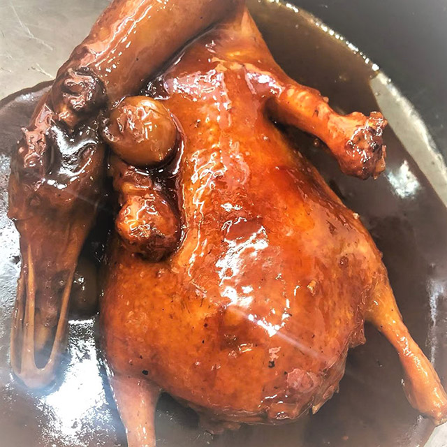 Arranged Food and Objects