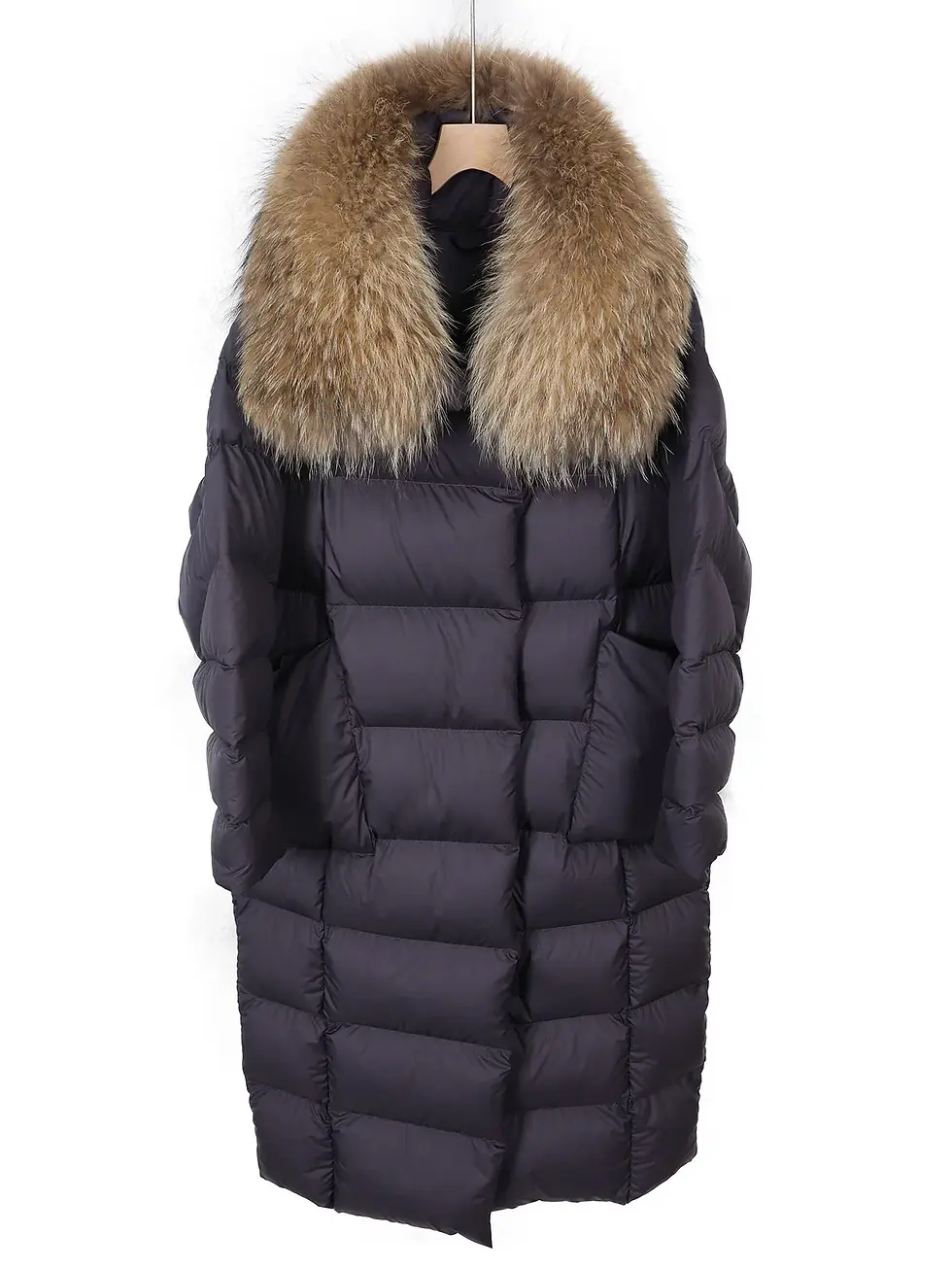 Thumbnail: Super Thick 400g Filling White Duck Down Bread Coat Female Brand Winter Women's