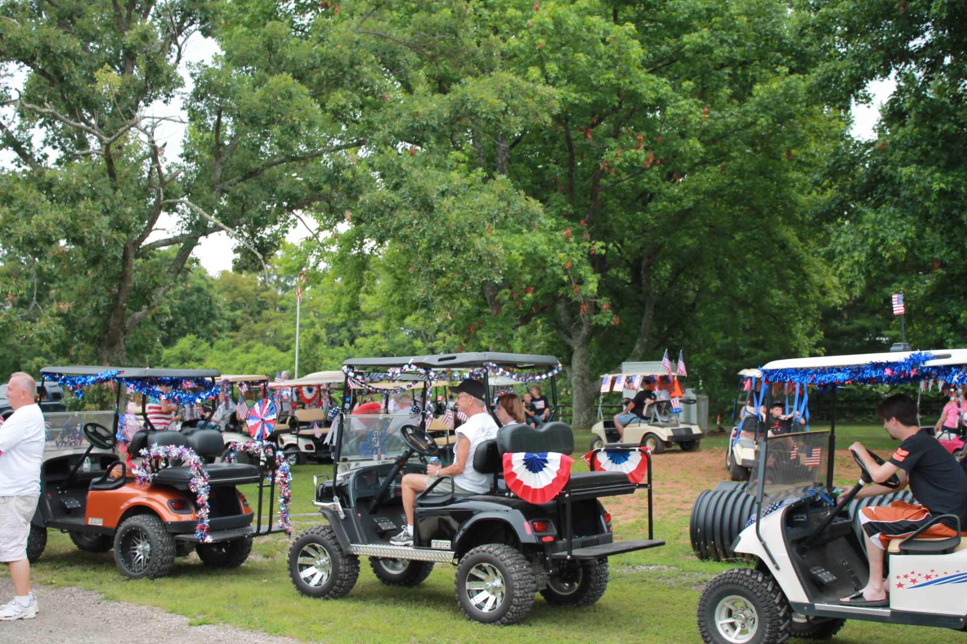 Golf Cart Parade