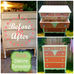Before & After: Pink Ombre Dresser