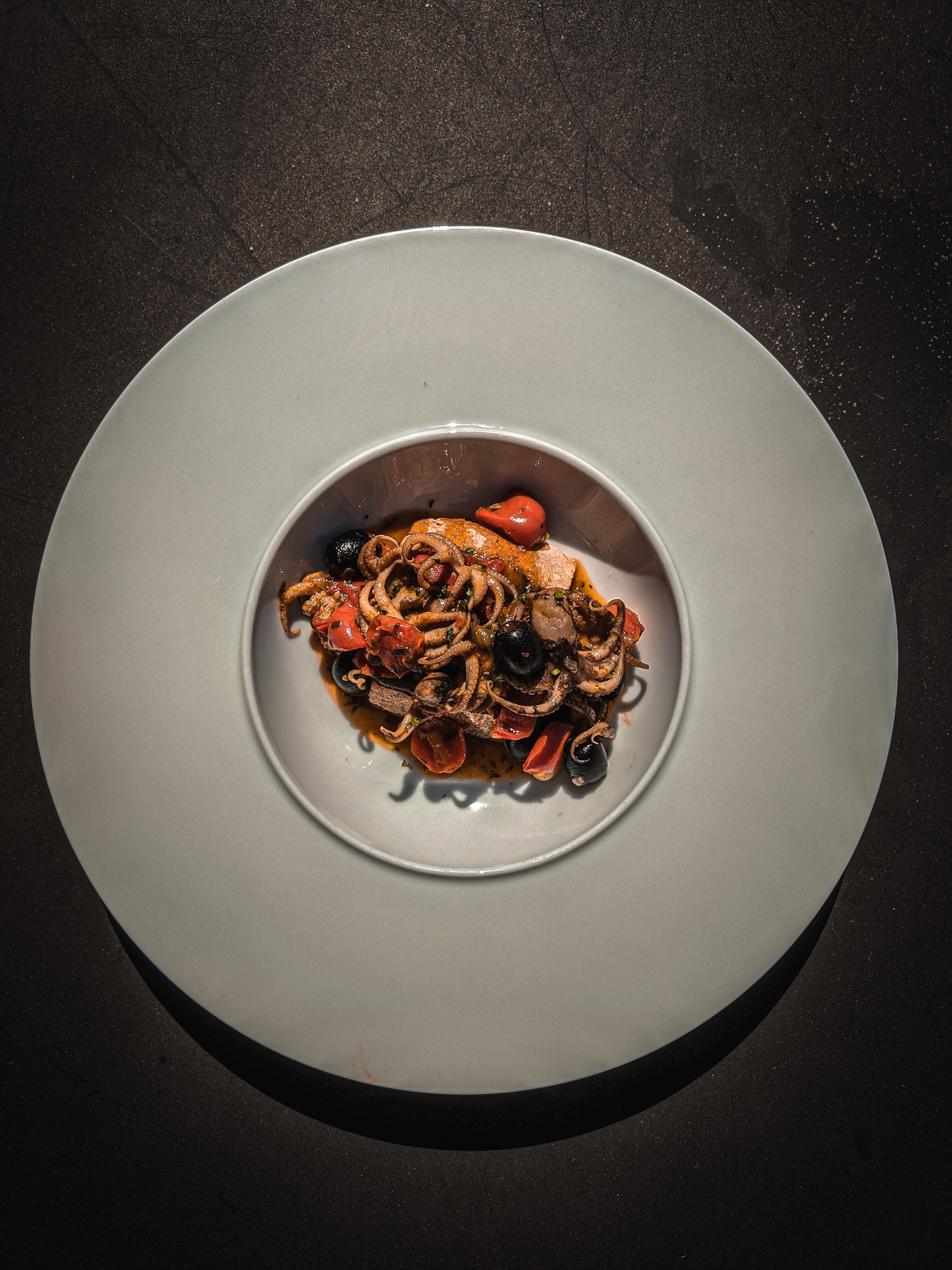 Arranged Food and Objects