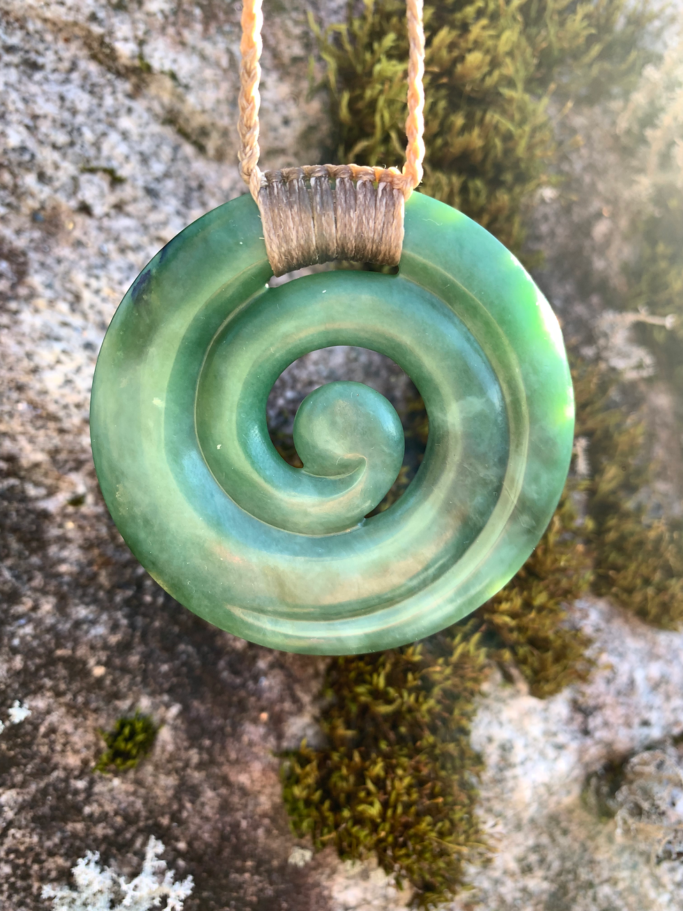 Thumbnail: Pounamu Koru 