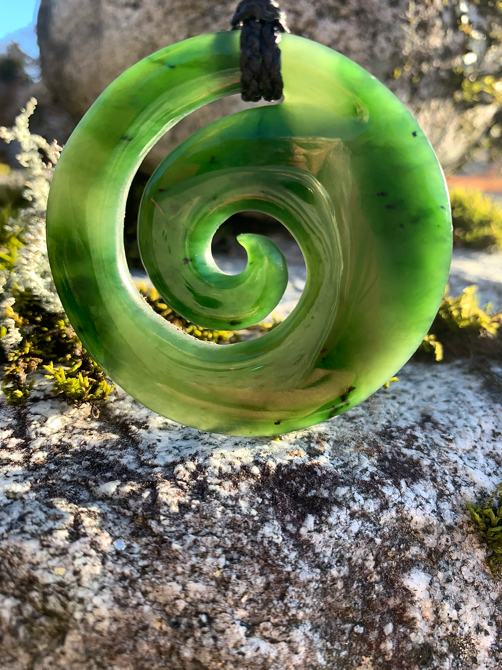 Thumbnail: Pounamu Koru