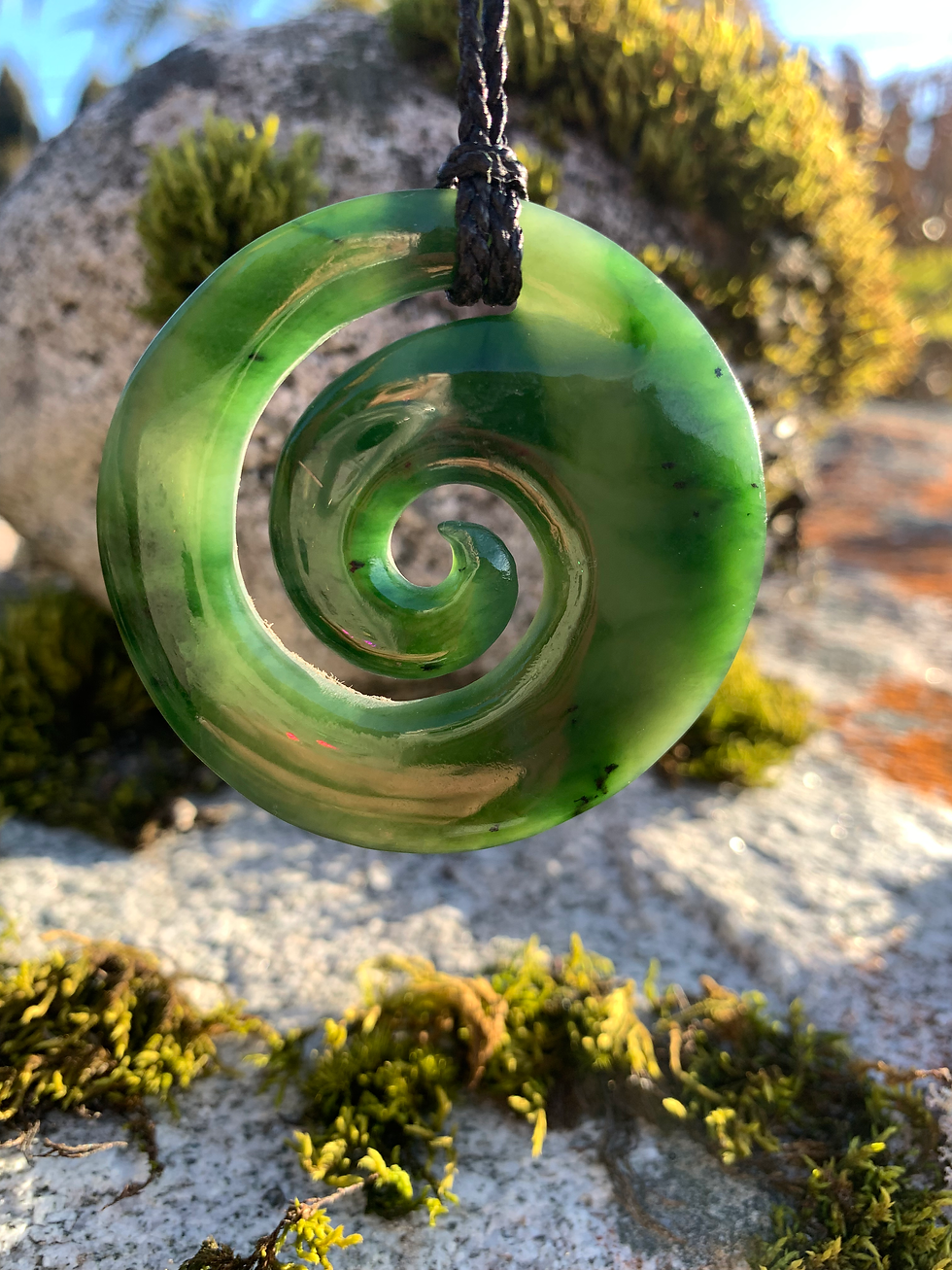 Thumbnail: Pounamu Koru