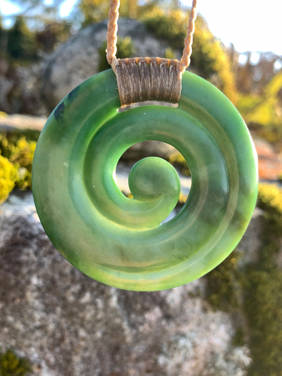Thumbnail: Pounamu Koru 