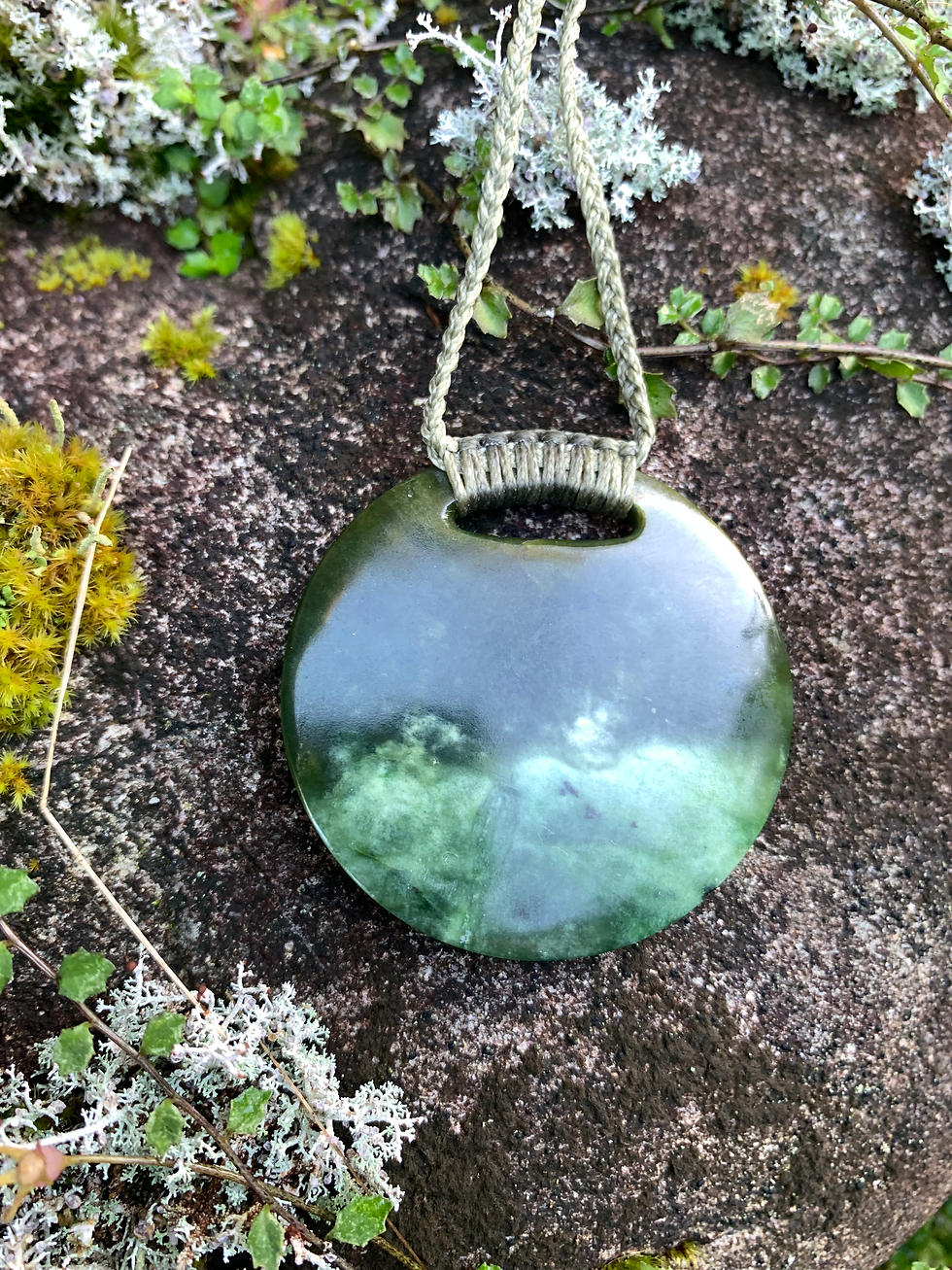 Thumbnail: Pounamu Disc