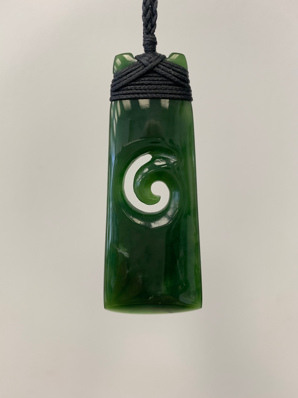 Thumbnail: Pounamu Toki with Koru 