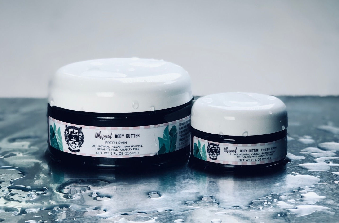 Beurre corporel fouetté