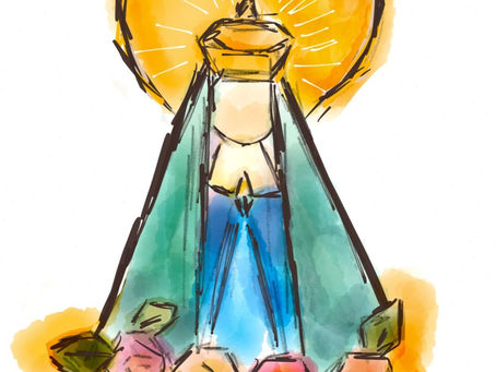 Querida Mãe de Jesus