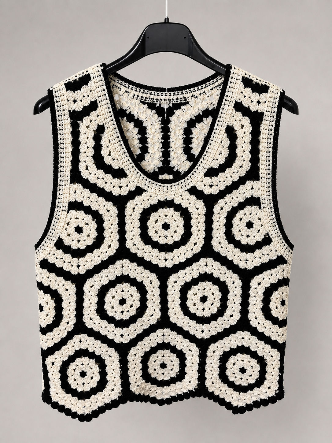 Crochet Circle Knit Tank
