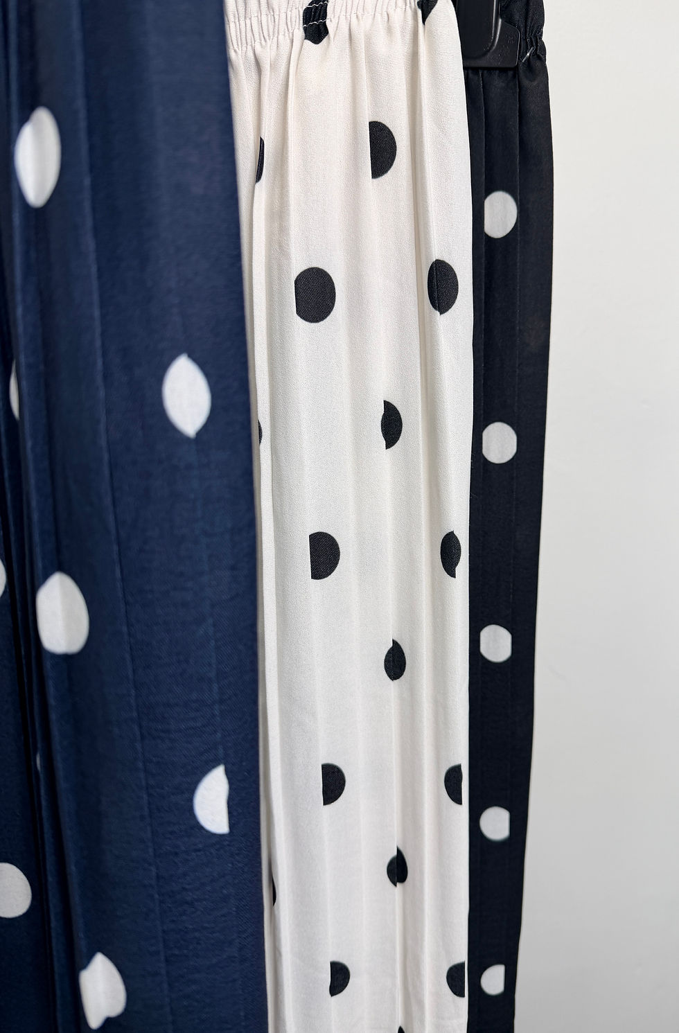 Thumbnail: Polka Dot Wide Leg Trousers 