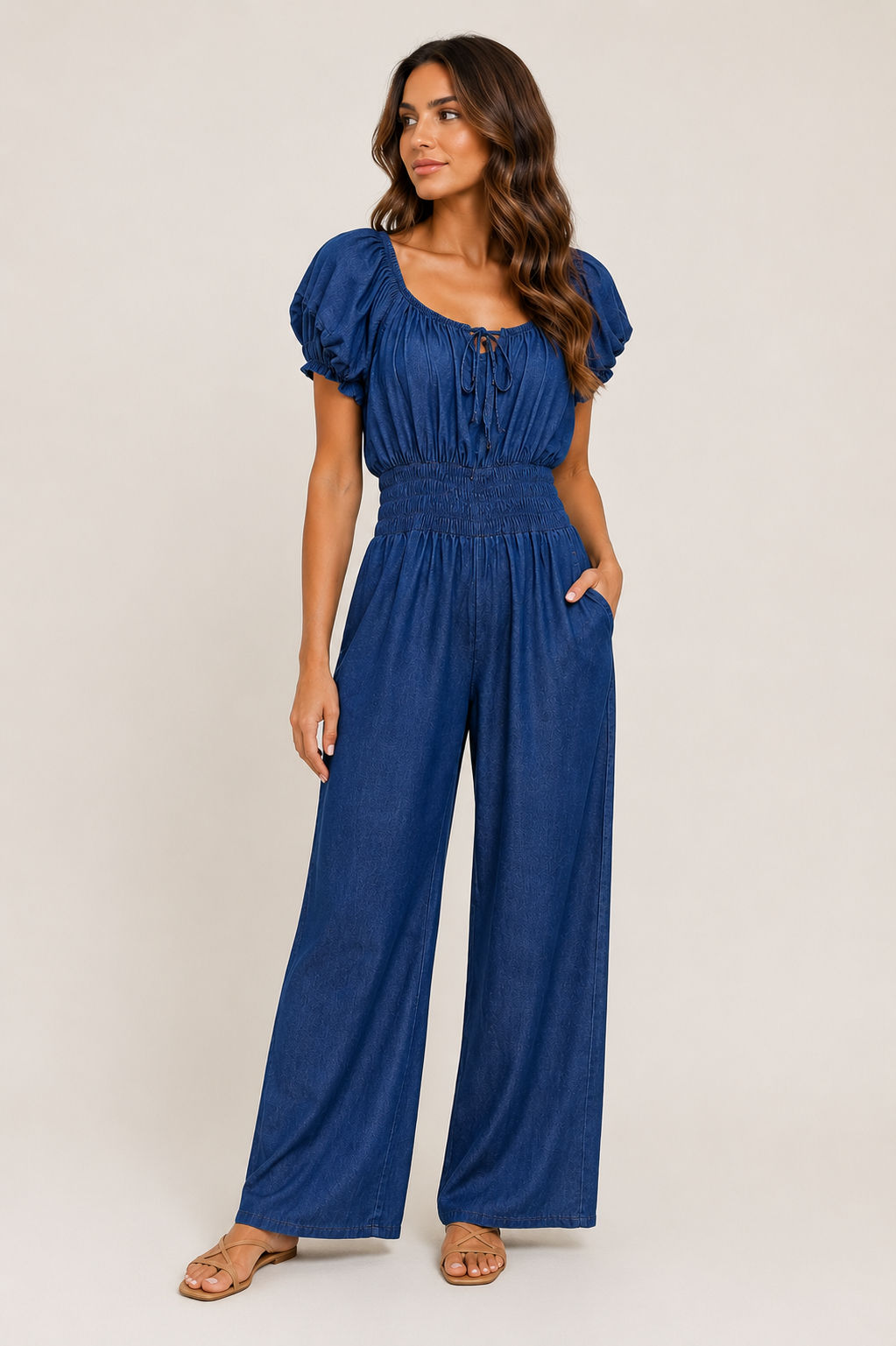 Denim Jumpsuit 