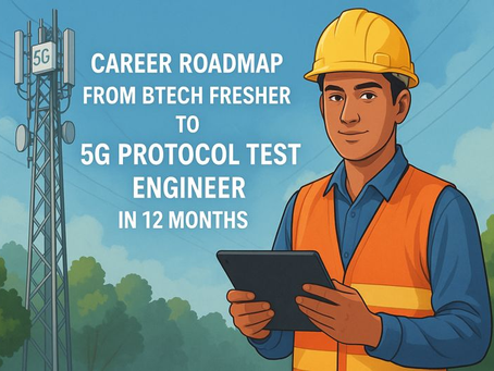 From BTech Fresher to 5G Protocol Test Engineer in 12 Months