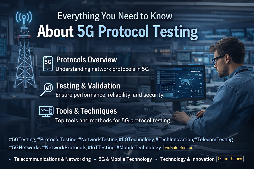 Everything You Need to Know About 5G Protocol Testing