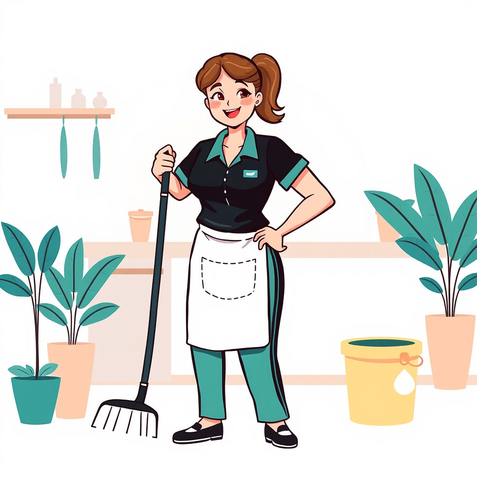cleaning, client happy, teal and black uniform__.jpg