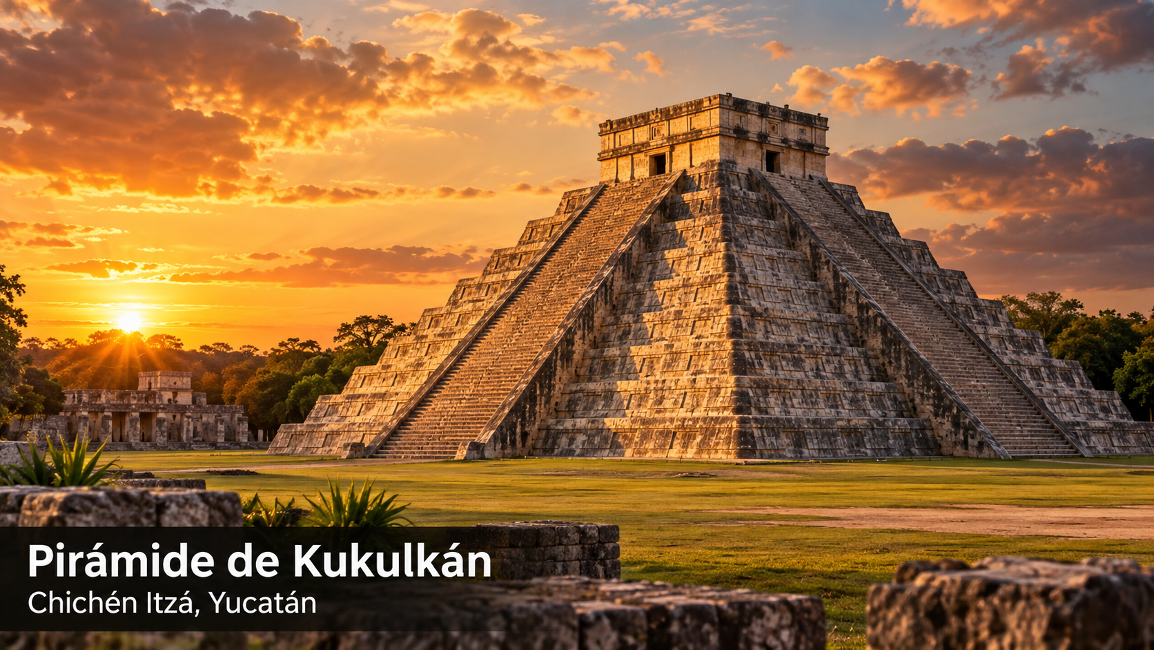 Pirámide de Kukulkán — Chichén Itzá, Yucatán