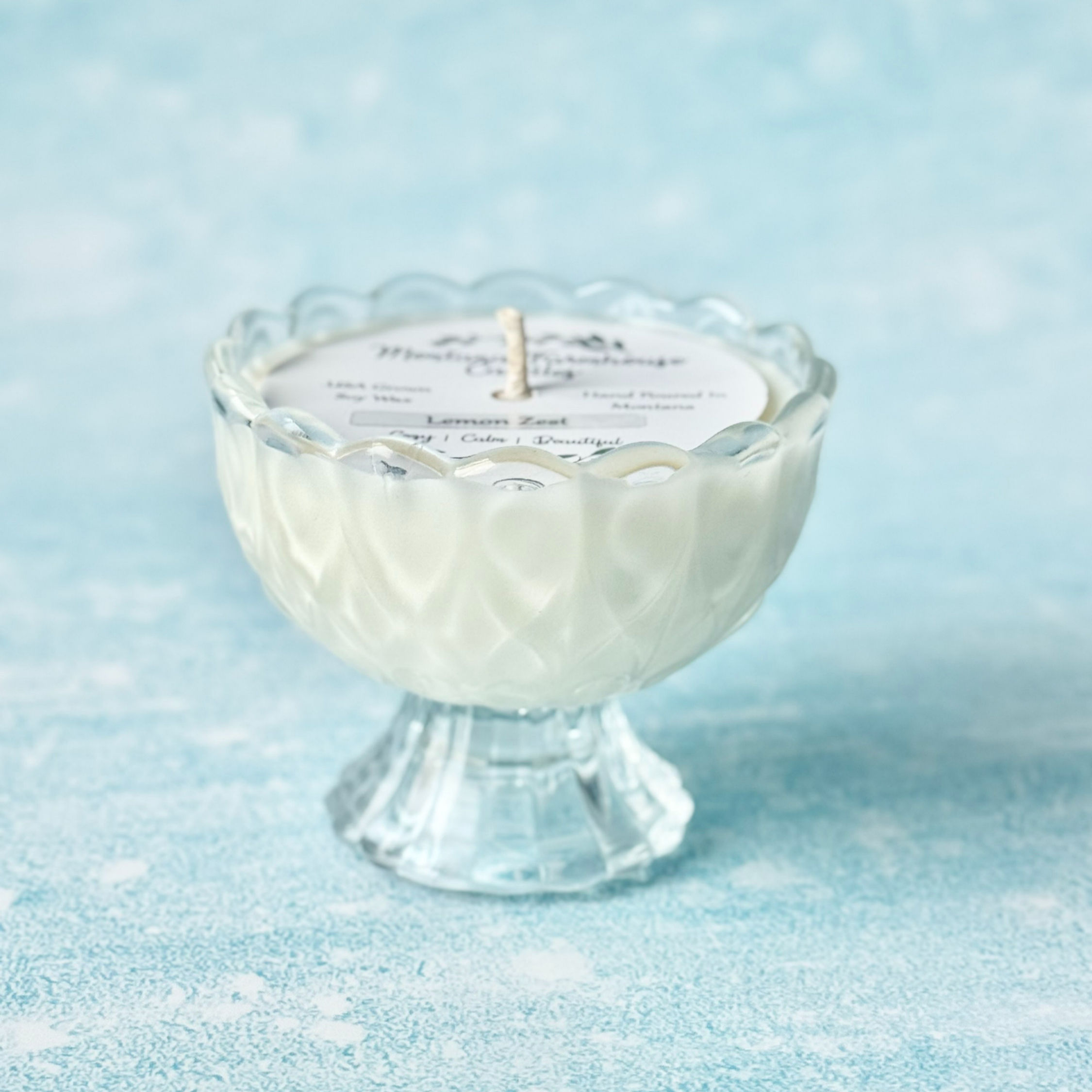 Scalloped Pedestal Dish