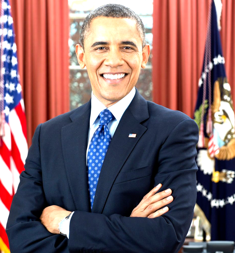 Barack Obama - Mehrere Bilder zeigen den ehemaligen US-Präsidenten mit verschränkten Armen. In einem Bild steht er selbstbewusst lächelnd vor dem US-Capitol, in einem anderen vor der amerikanischen Flagge und dem Präsidentschaftssiegel. Die Geste vermittelt hier Selbstsicherheit und Autorität, kann aber auch als Schutzmechanismus interpretiert werden.