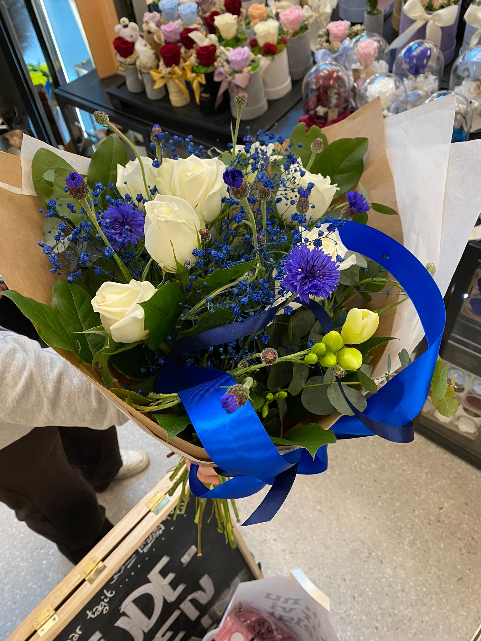 Studentbuketten blåklint